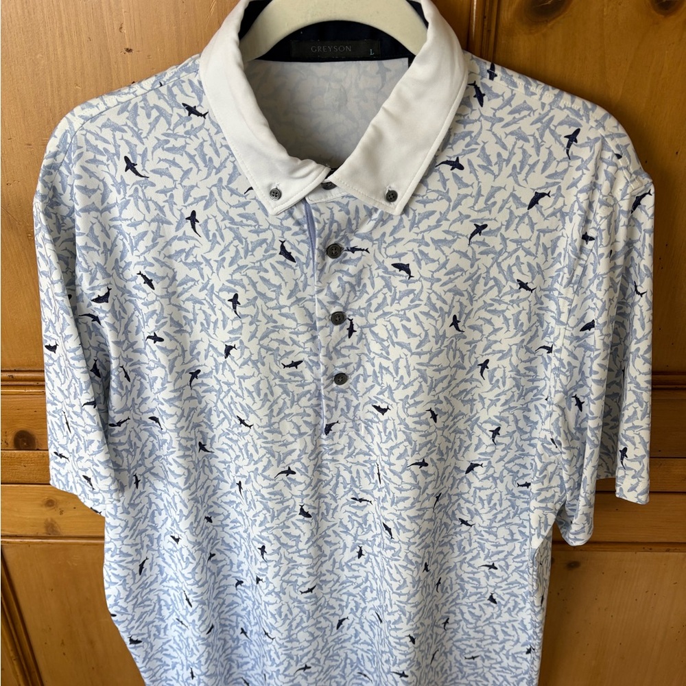 Greyson Shark Hunt Polo